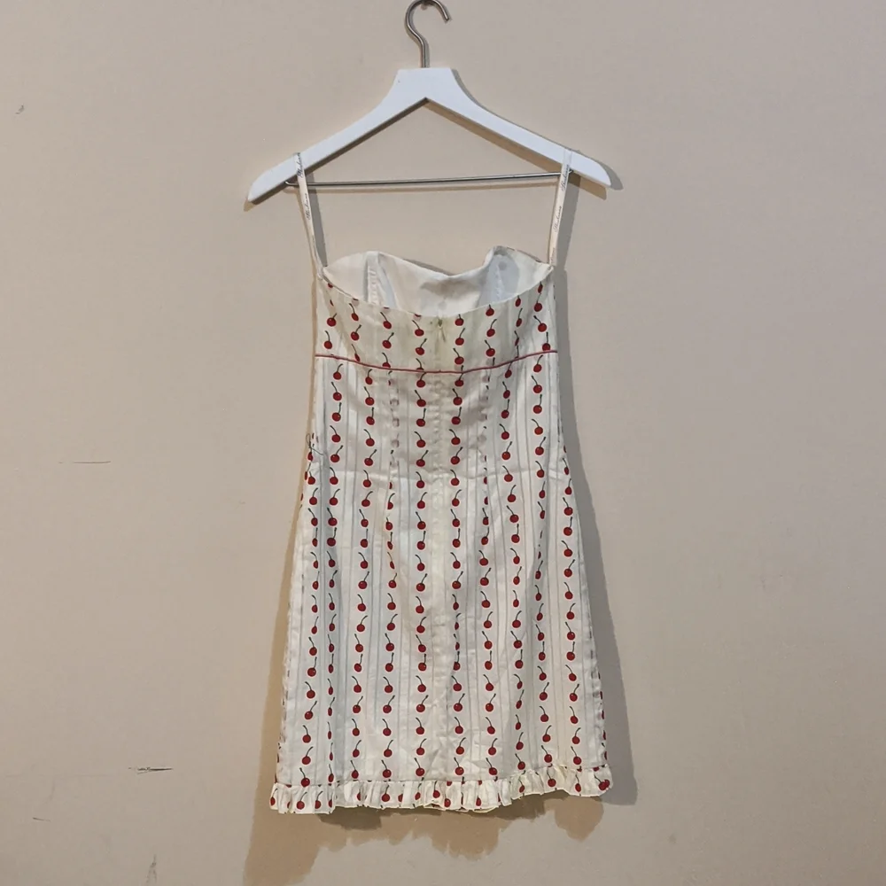 Shoshanna Cherry Sleeveless mini dress sz 2 - Picture 4 of 4